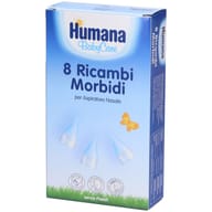 SET RICAMBI MORBIDI PER ASPIRATORE NASALE HUMANA 8 PEZZI