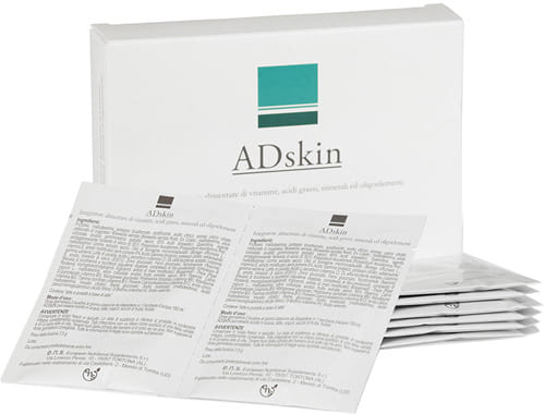 Integratore ADskin per la pelle, 30 bustine da 8g