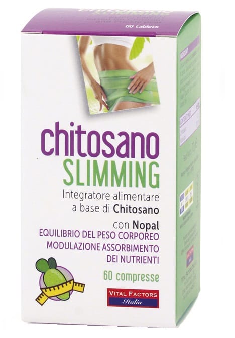 Integratore Chitosano Slimming con Garcinia, 60 compresse