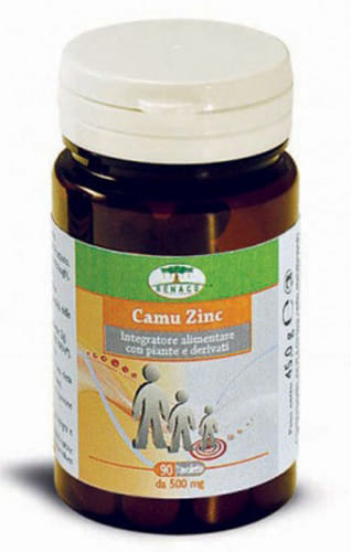 Integratore Camu Zinc con vitamina C e zinco, 90 compresse