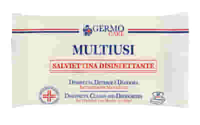 Salviettine disinfettanti alla clorexidina Multiusi, 20 pz
