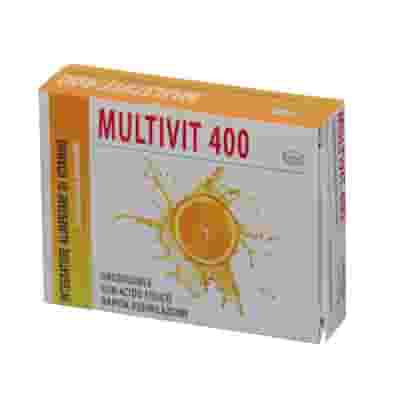 Integratore Multivit400 vitamine naturali, 30 compresse orosolubili
