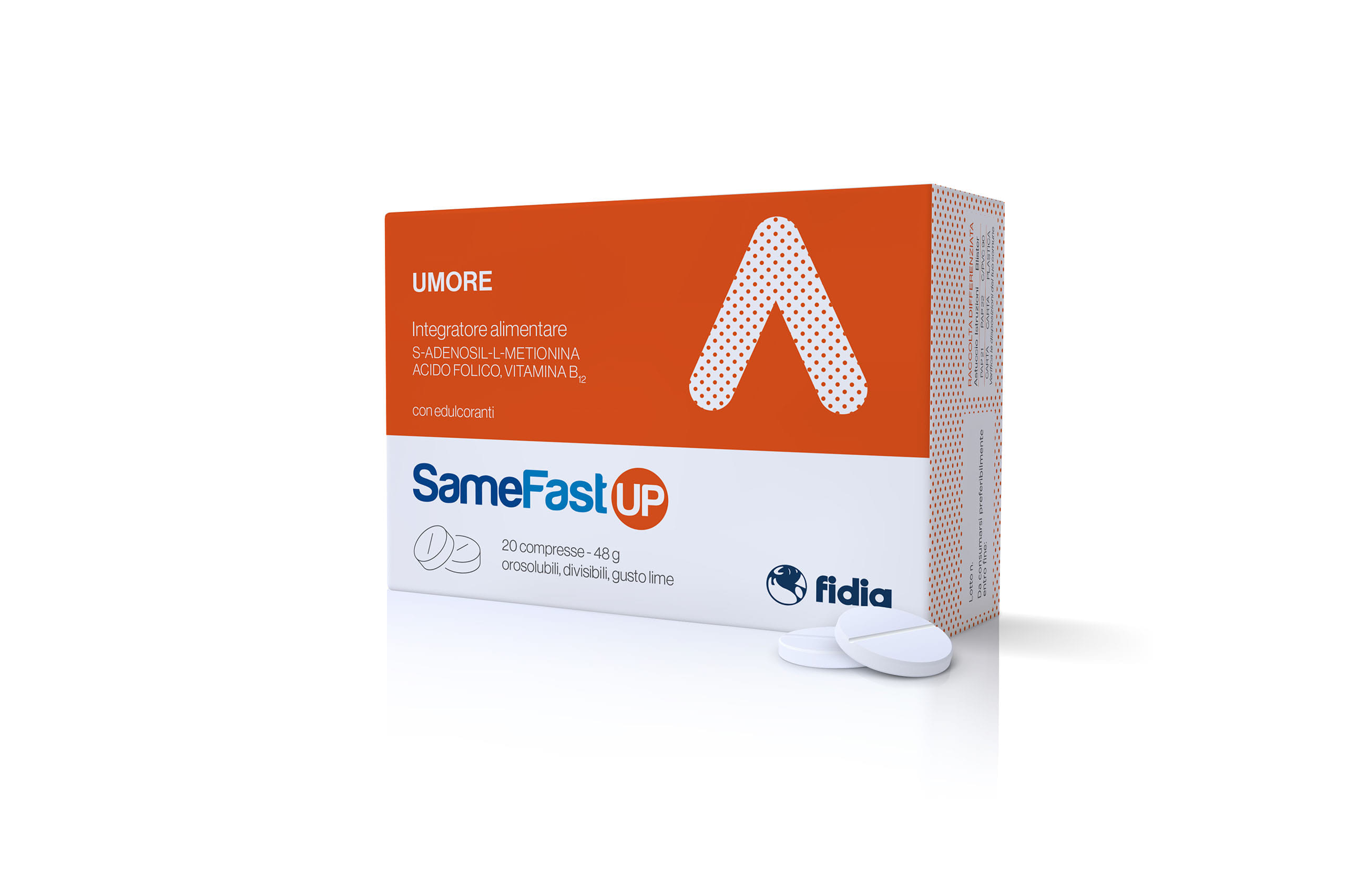 Integratore Samefast Up Complex, 20 compresse orosolubili