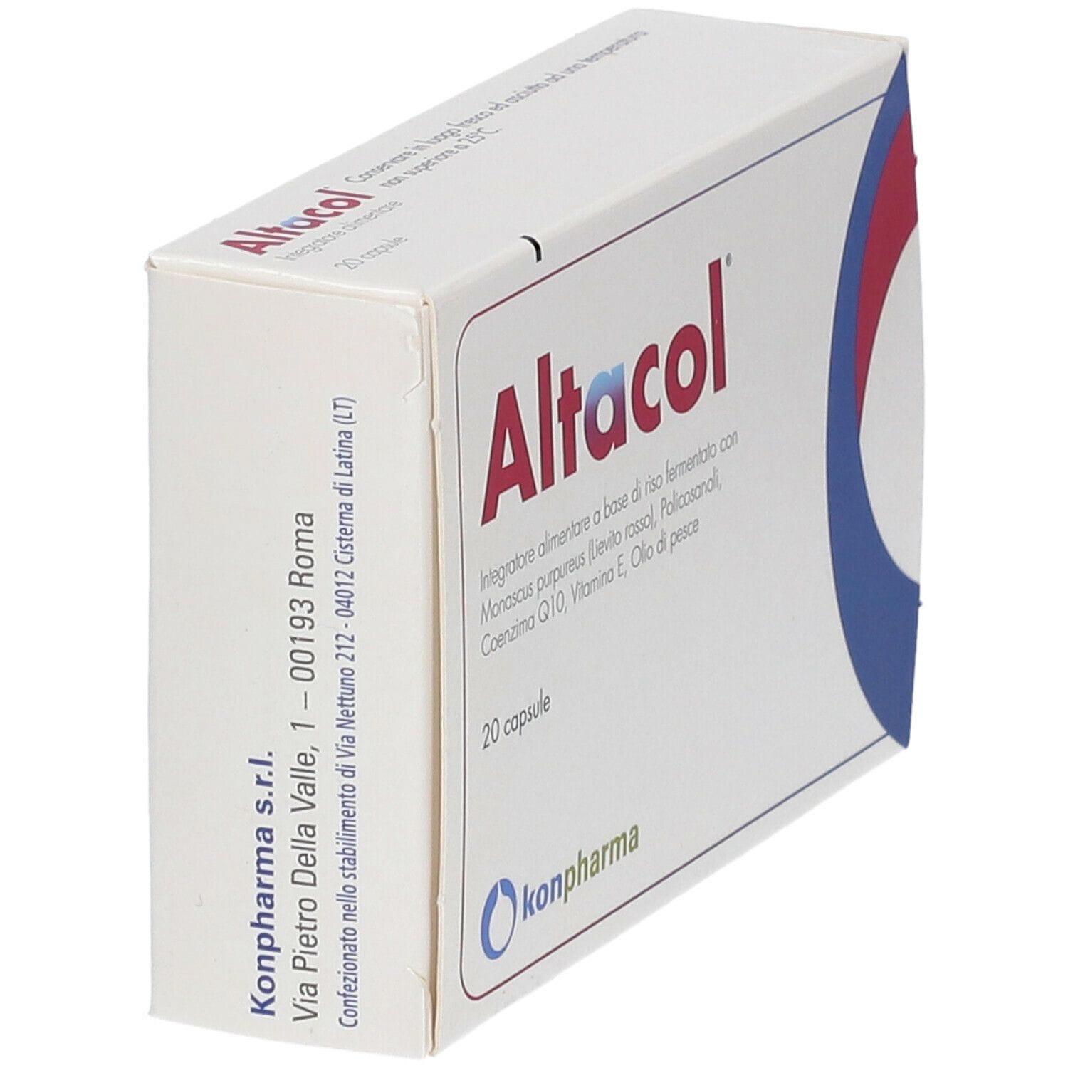 ALTACOL 20 CAPSULE 16,5 G