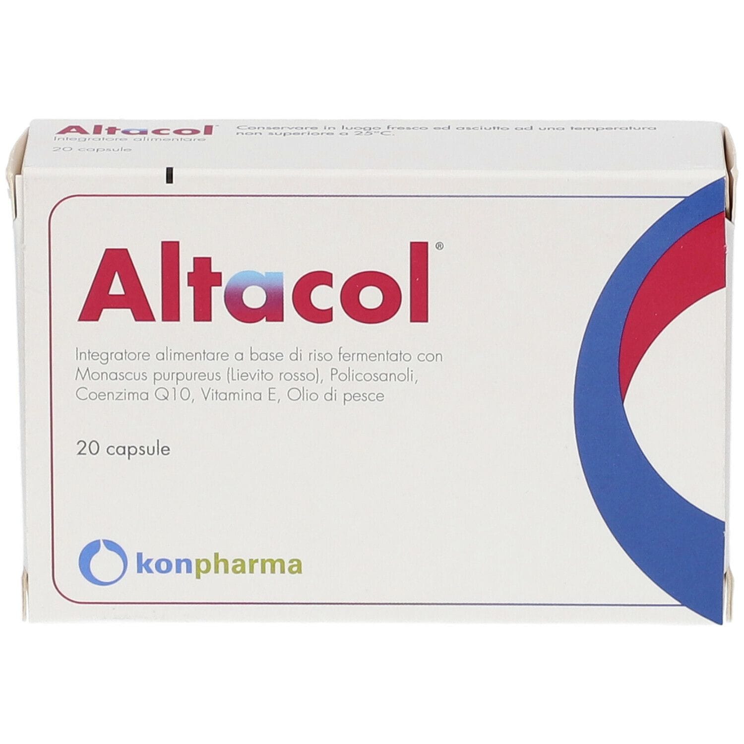 ALTACOL 20 CAPSULE 16,5 G