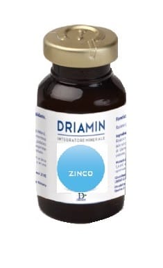Integratore Driamin Zinco, 10 flaconcini monodose 15ml