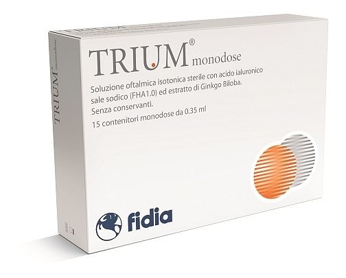 Trium Monodose Gocce Oculari 15 Flaconcini