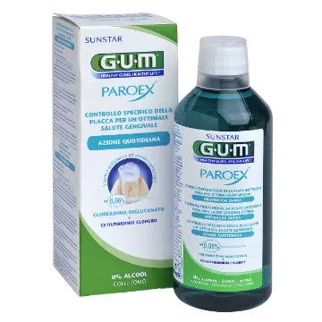 GUM PAROEX 0.06 CHX COLLUTORIO 500 ML GUM PAROEX 0.06 CHX COLLUTORIO 500 ML