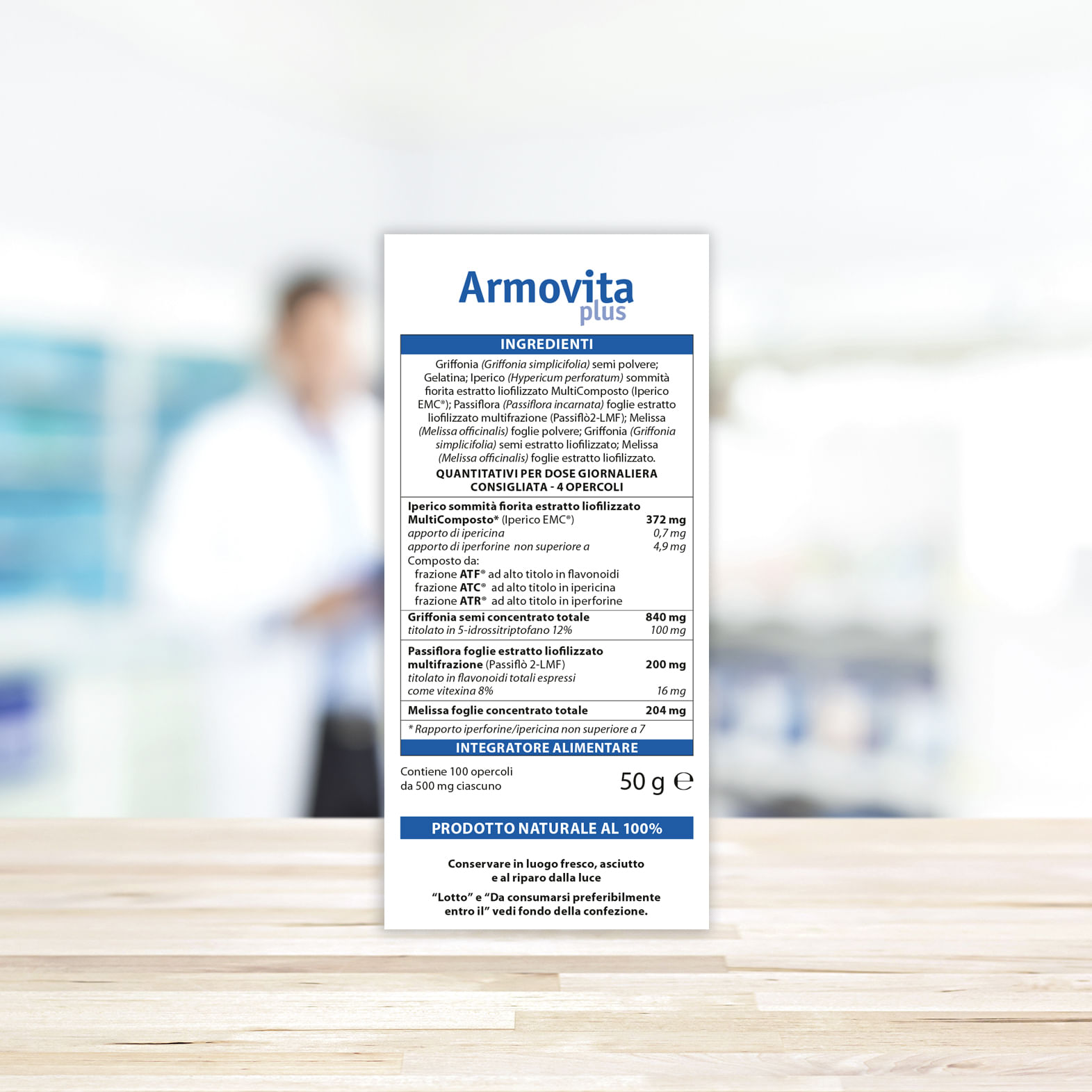 ARMOVITA PLUS 100 OPERCOLI