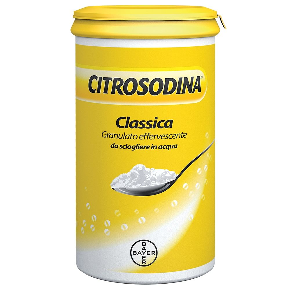 Citrosodina Granulato Effervescente Digestivo Contro Pesantezza Di Stomaco Al Limone, 150g