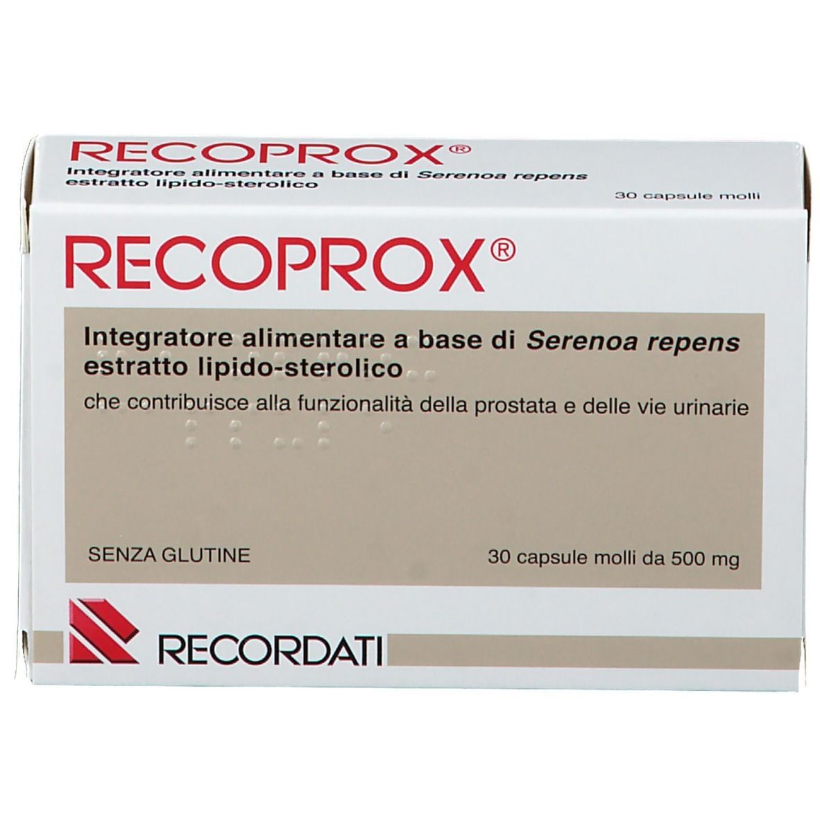 RECOPROX 30 CAPSULE MOLLI