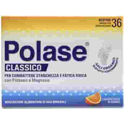 Integratore Polase Arancia Magnesio e Potassio, 36 bustine