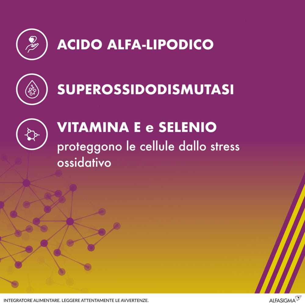 Integratore ALA600 SOD antiossidante, 20 compresse