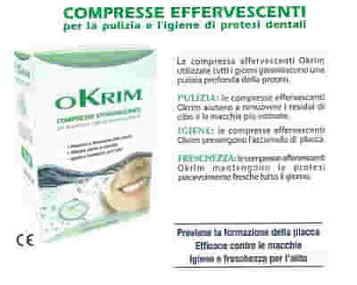 COMPRESSE EFFERVESCENTI OKRIM 54 COMPRESSE