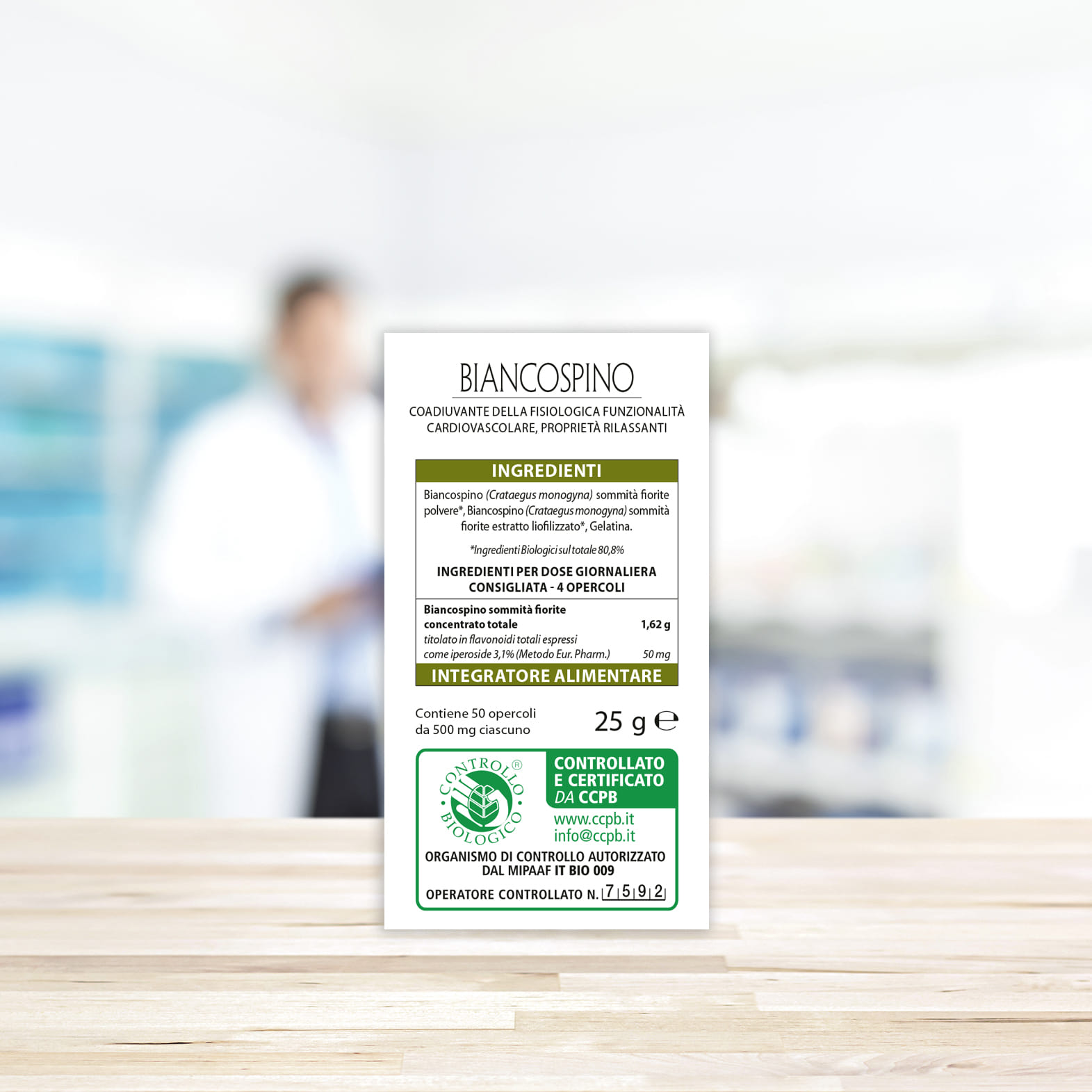 BIANCOSPINO CONCENTRATO TOTALE 50 OPERCOLI