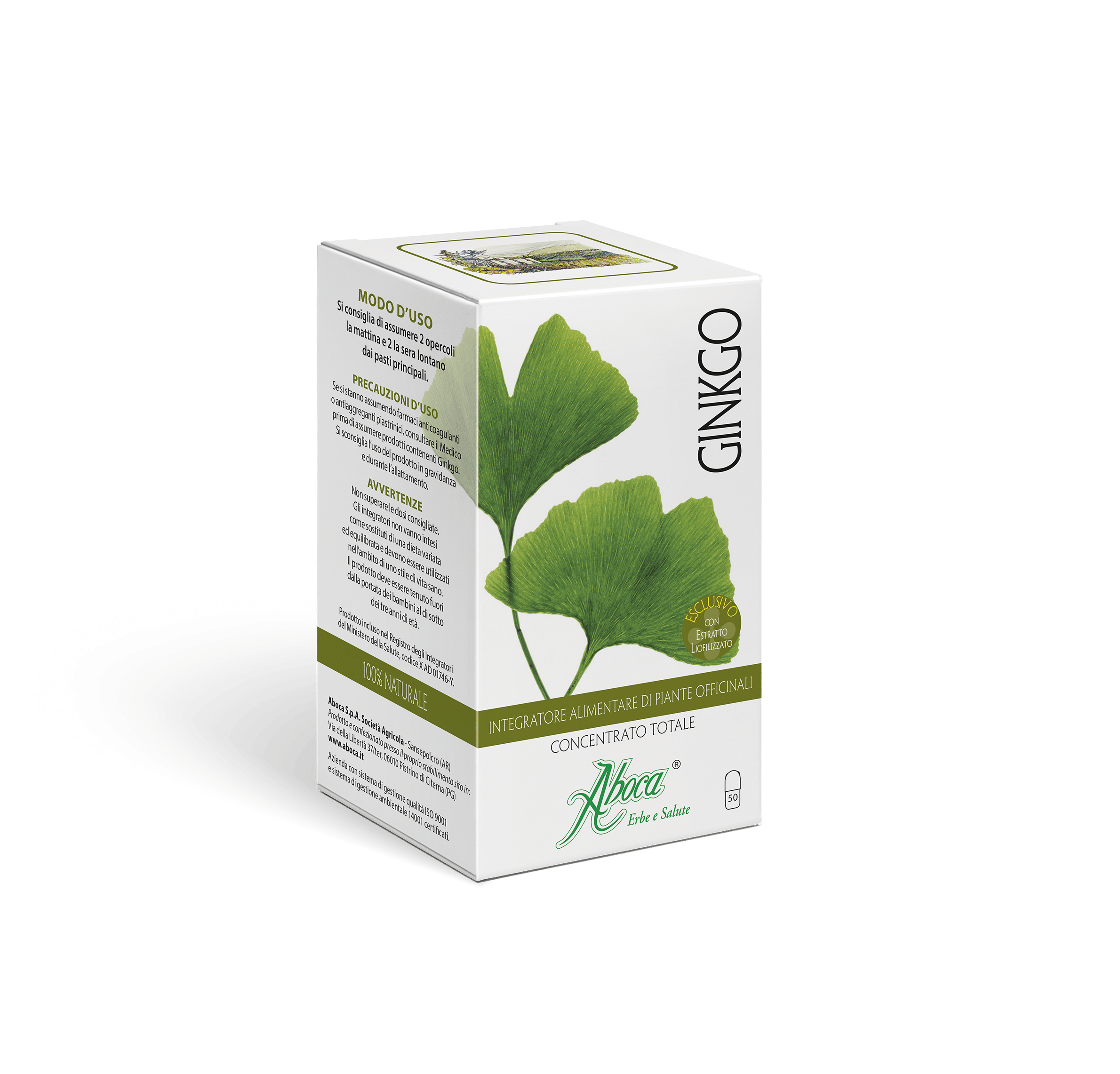 GINKGO CONCENTRATO TOTALE 50 OPERCOLI