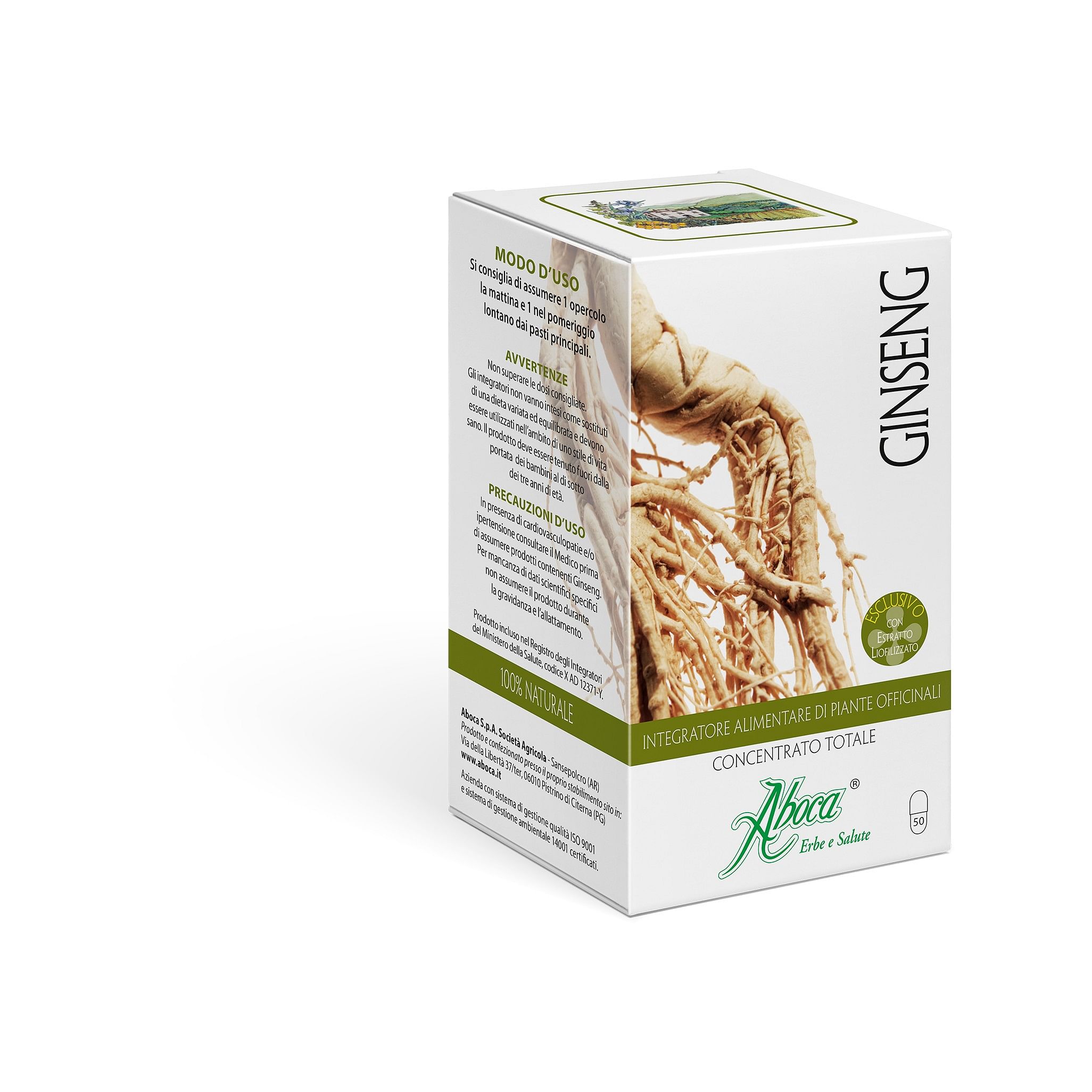 Ginseng Concentrato Totale 50 Opercoli