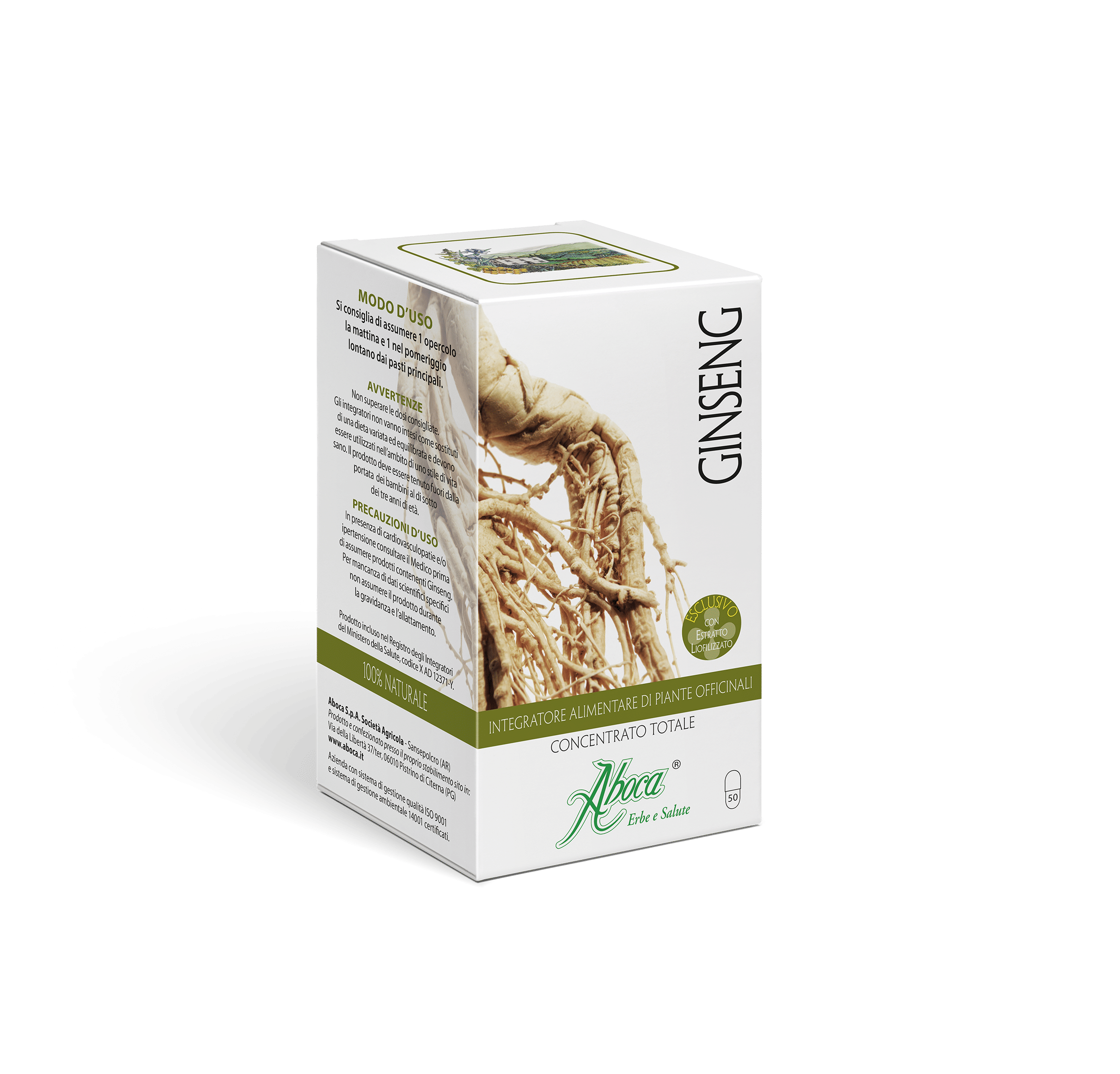 GINSENG CONCENTRATO TOTALE 50 OPERCOLI