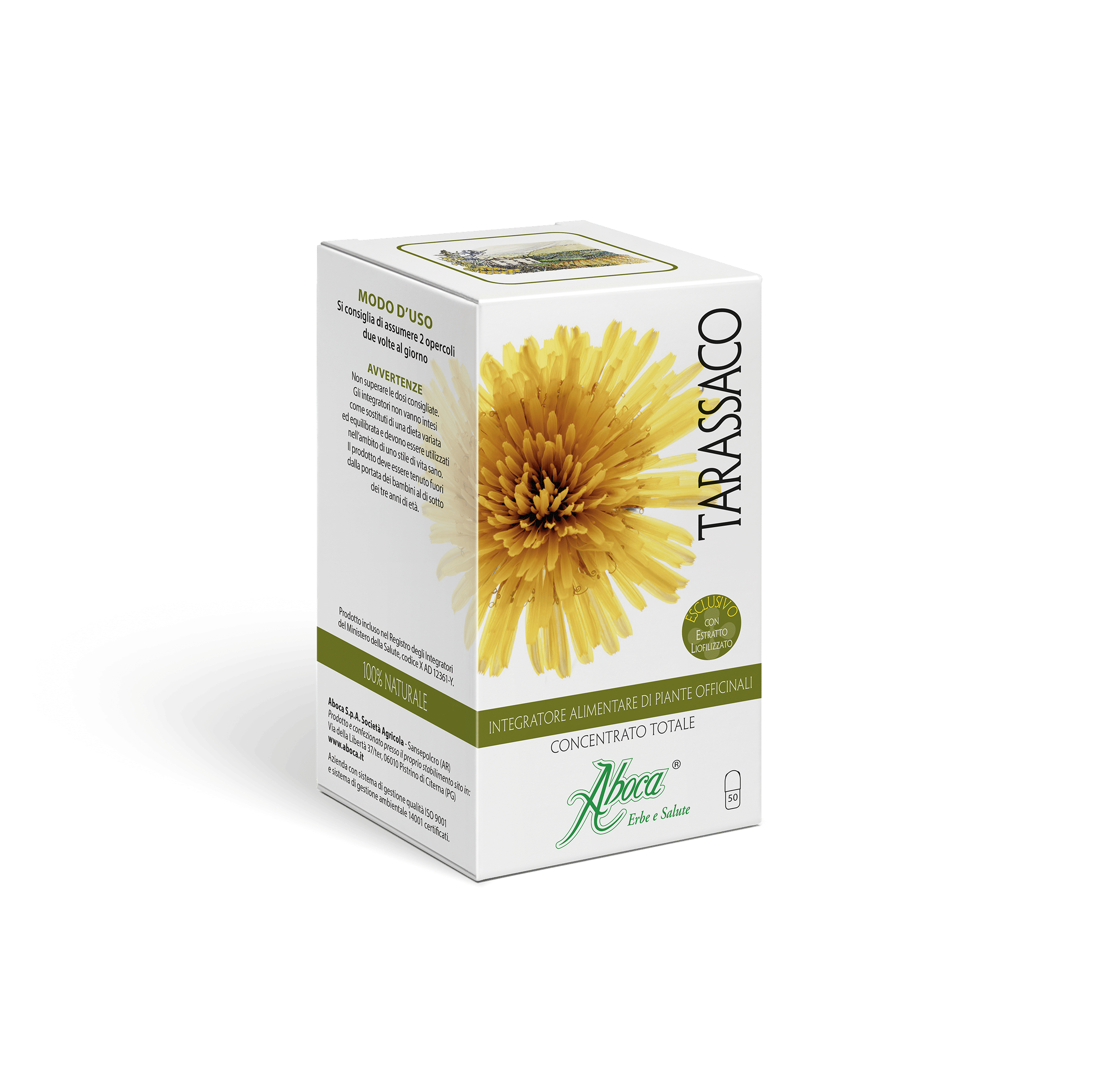 TARASSACO CONCENTRATO TOTALE 50 OPERCOLI