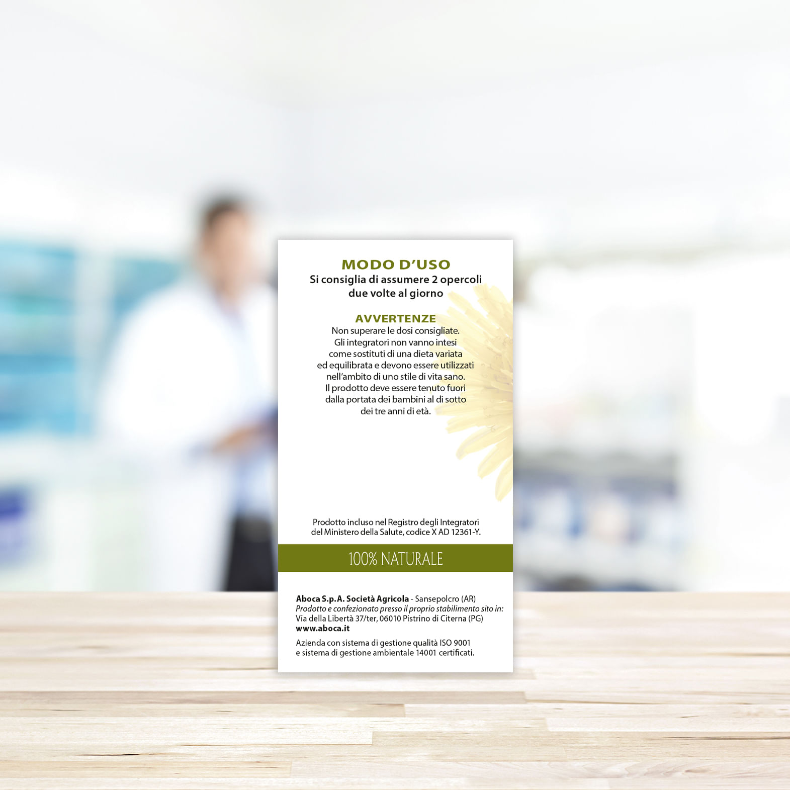 TARASSACO CONCENTRATO TOTALE 50 OPERCOLI