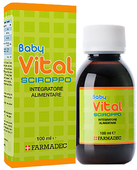 Sciroppo Babyvital con pappa reale per bambini, 100ml