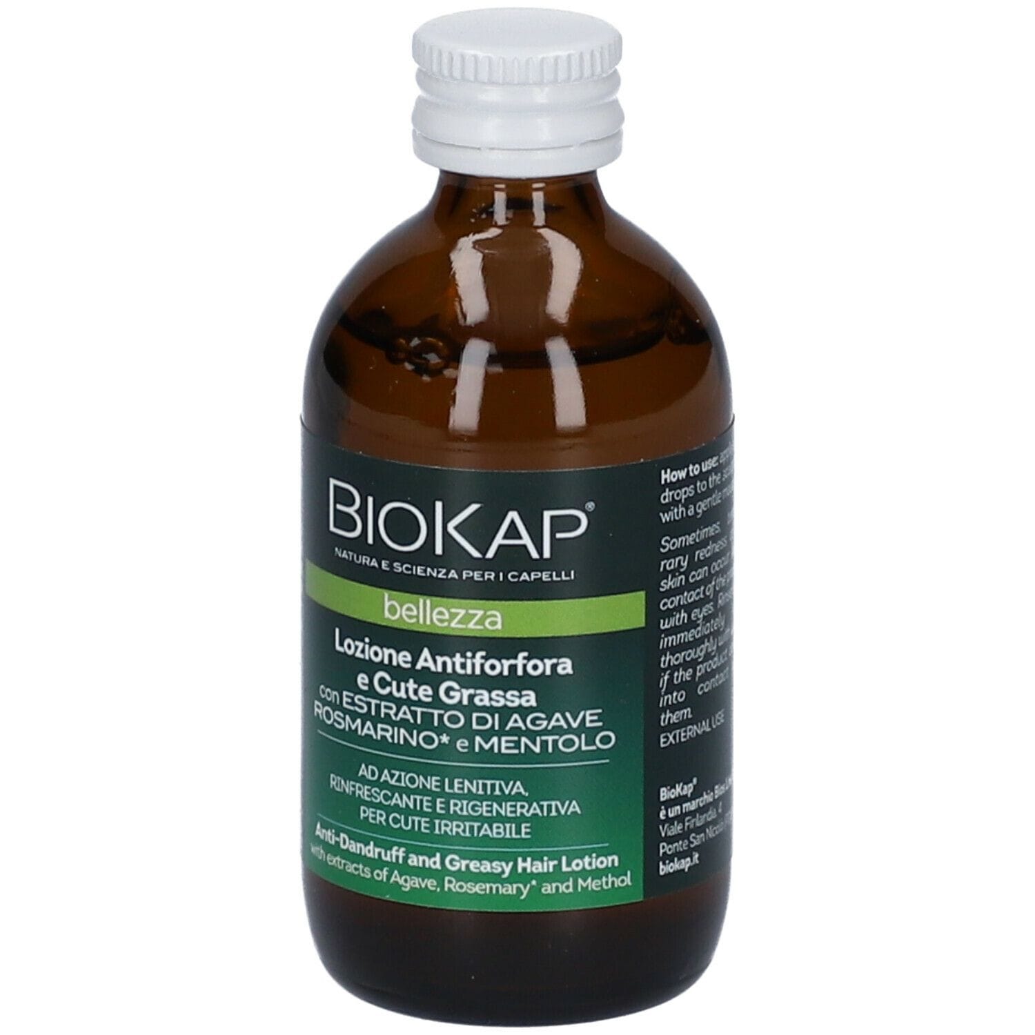 Lozione Biokap Antiforfora per cute grassa, 50ml