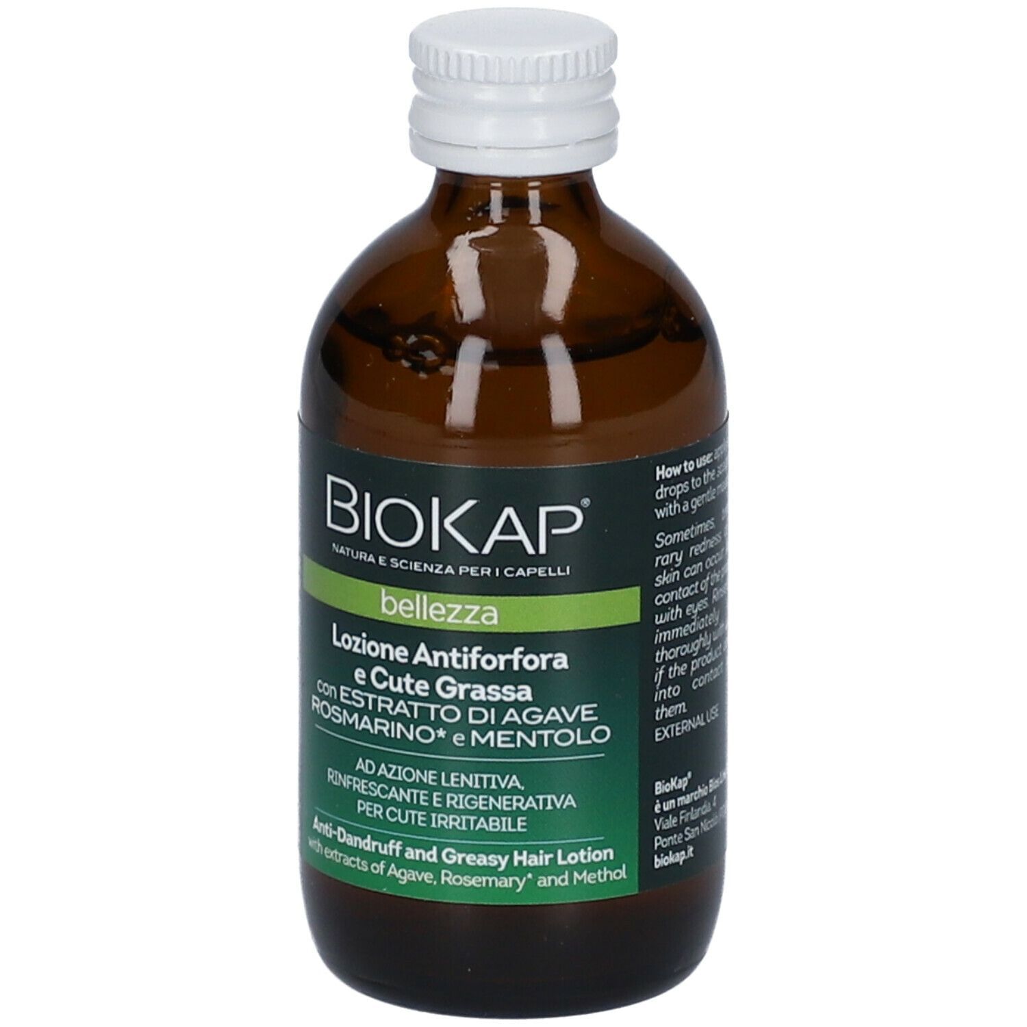 BIOKAP BELLEZZA LOZIONE ANTIFORFORA E CUTE GRASSA 50 ML BIOSLINE