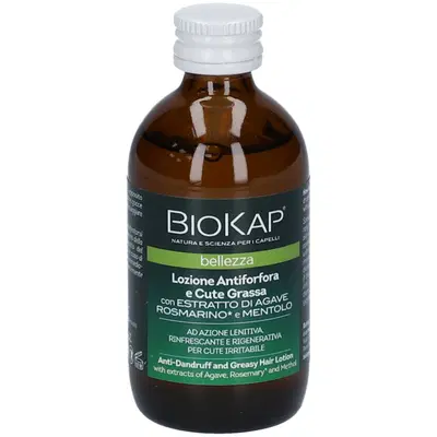 BIOKAP BELLEZZA LOZIONE ANTIFORFORA E CUTE GRASSA 50 ML BIOSLINE BIOKAP BELLEZZA LOZIONE ANTIFORFORA E CUTE GRASSA 50 ML BIOSLINE