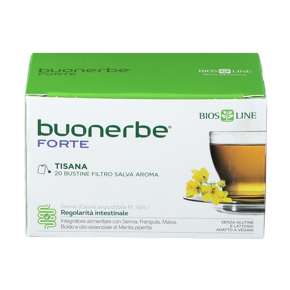 BIOSLINE BUONERBE REGOLA TISANA 20 BUSTINE