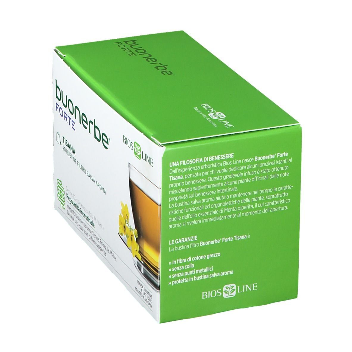 BIOSLINE BUONERBE REGOLA TISANA 20 BUSTINE
