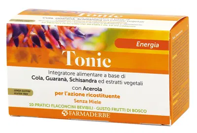 TONIC 10 FLACONCINI DA 10 ML SENZA MIELE TONIC 10 FLACONCINI DA 10 ML SENZA MIELE