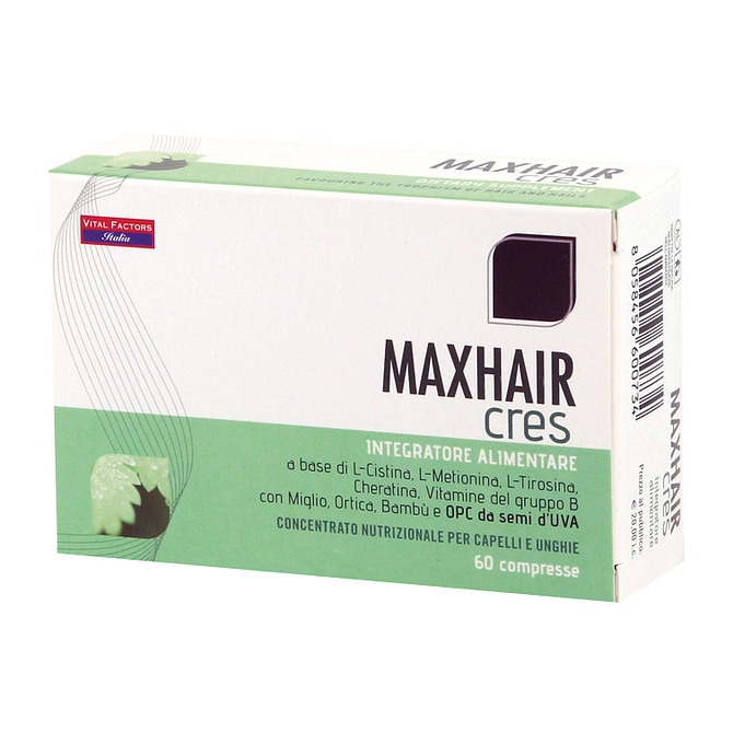 Max Hair Cres 60 Compresse