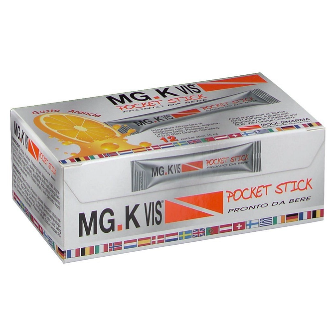 Mgk Vis Pocket Stick Arancia 12 Bustine Stick Pack