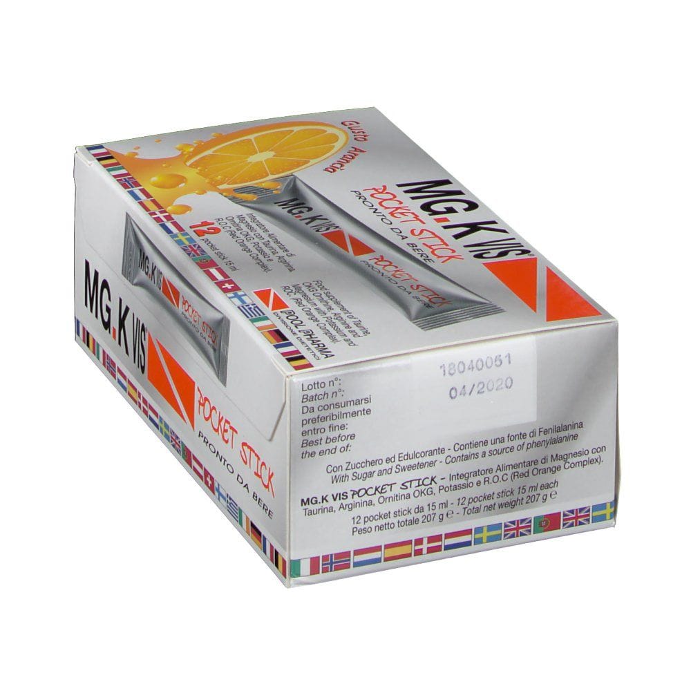 MGK VIS POCKET STICK ARANCIA 12 BUSTINE STICK PACK