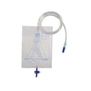 SACCA URINA DA LETTO TUBO 130CM NOTTE RIUTILIZZABILE 1 PEZZO + MORSETTO