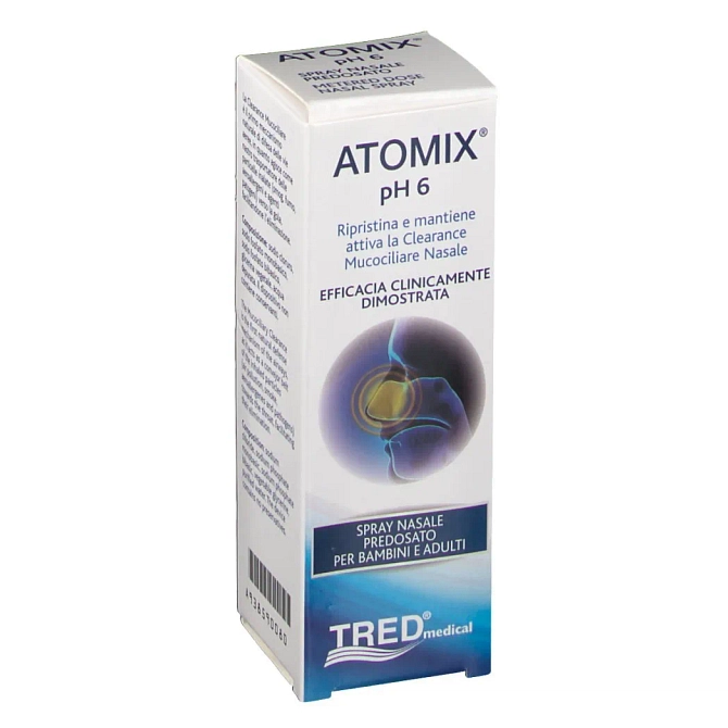 Atomix Soluzione Salina Ipertonica Spray Nasale 30 Ml