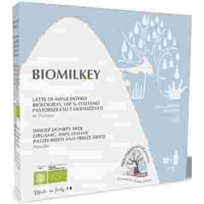 BIOMILKEY LATTE DI ASINA PASTORIZZATO E LIOFILIZZATO BIOLOGICO 100% ITALIANO 100 G