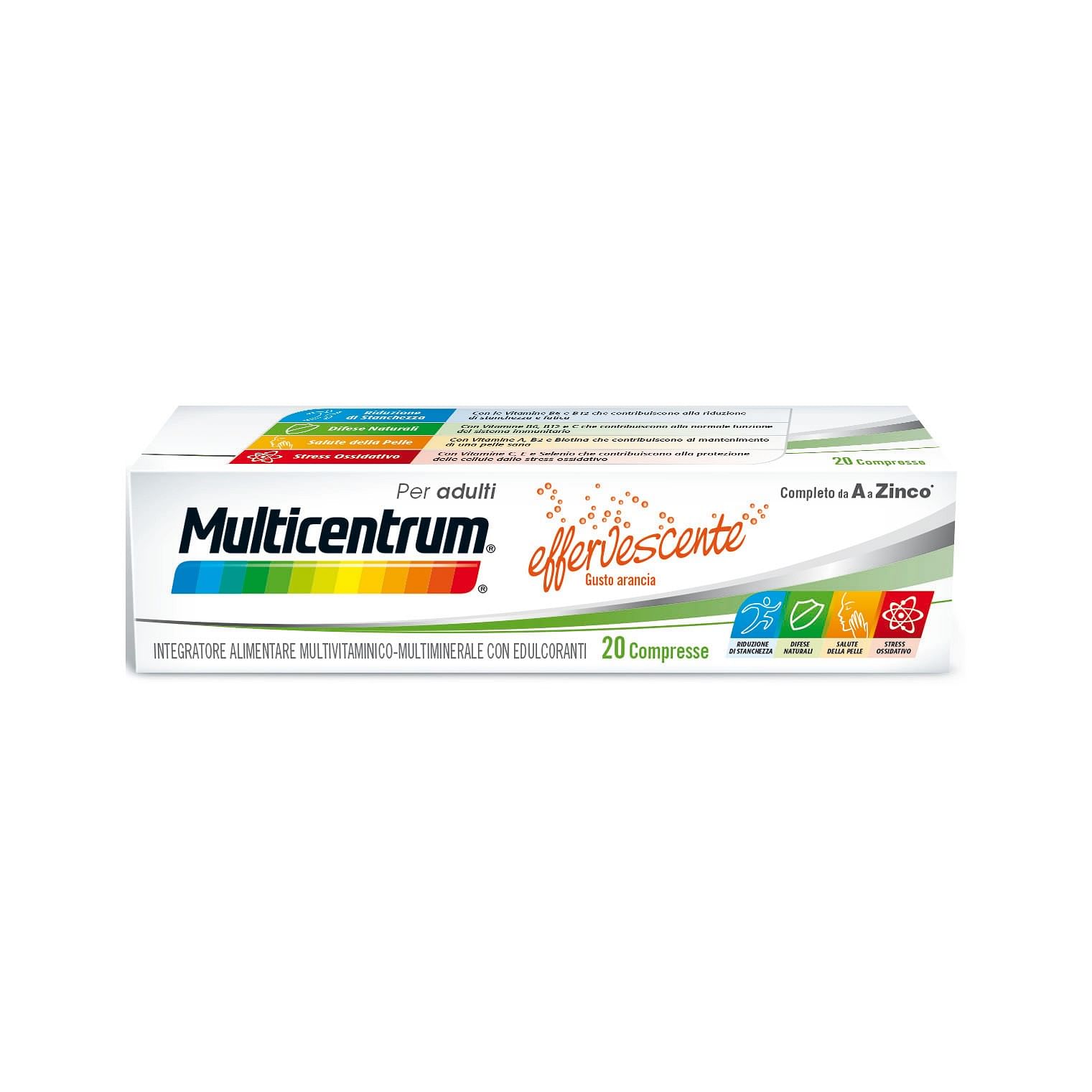 Multicentrum Adulti Effervescente 20 Compresse