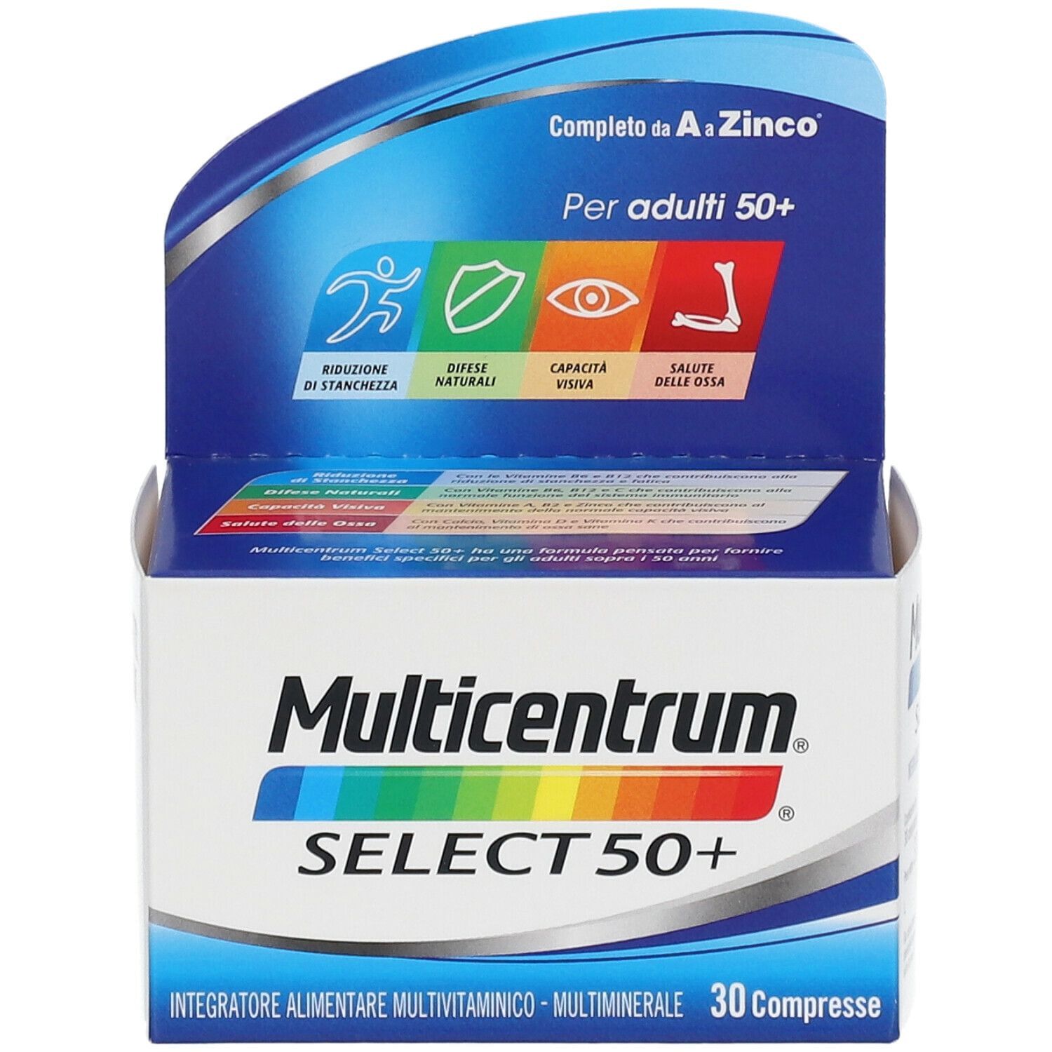 MULTICENTRUM SELECT 50+ 30 COMPRESSE