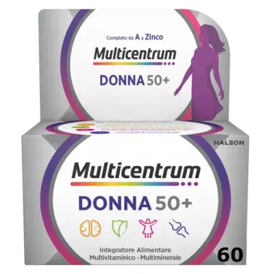 MULTICENTRUM DONNA 50+ 30 COMPRESSE MULTICENTRUM DONNA 50+ 30 COMPRESSE