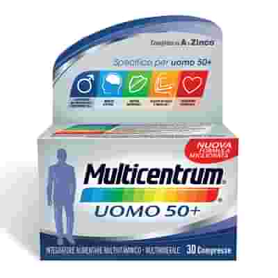 MULTICENTRUM UOMO 50+ 30 COMPRESSE