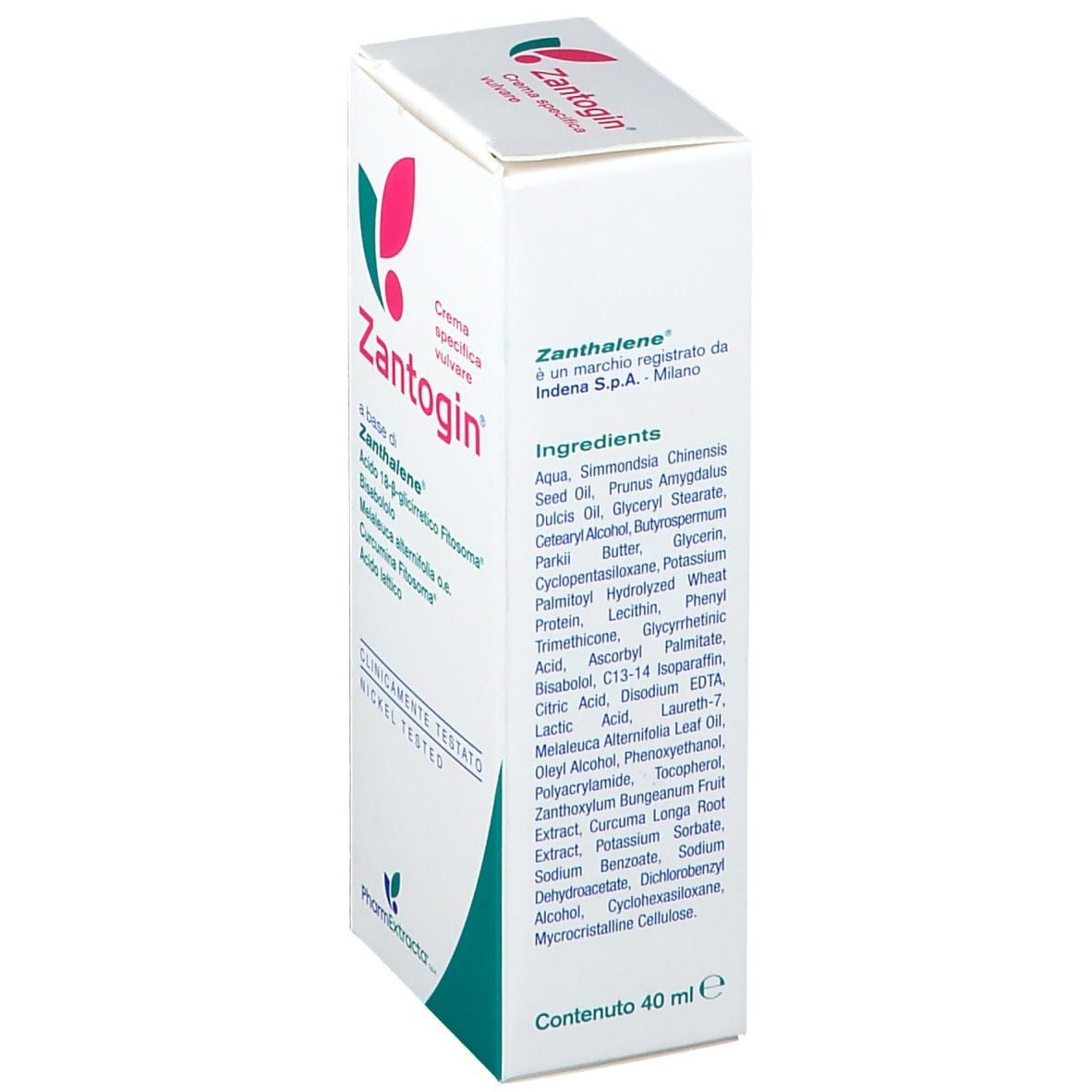 Zantogin Crema Vulvare 40ml per il benessere intimo