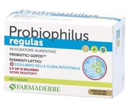 Integratore Probiophilus Regulas per la flora intestinale, 60 capsule
