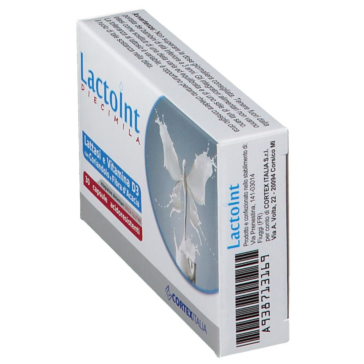 LACTOINT DIECIMILA 30 CAPSULE ACIDORESISTENTI SENZA GLUTINE