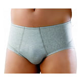 ORIONE 508 SLIP UOMO CONTENITIVO CHIUSO IN COTONE GRIGIO 2