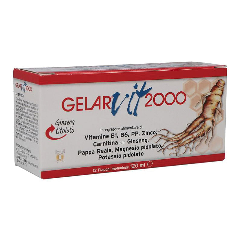 Gelarvit 2000 28 Flaconi Monodose 10 Ml