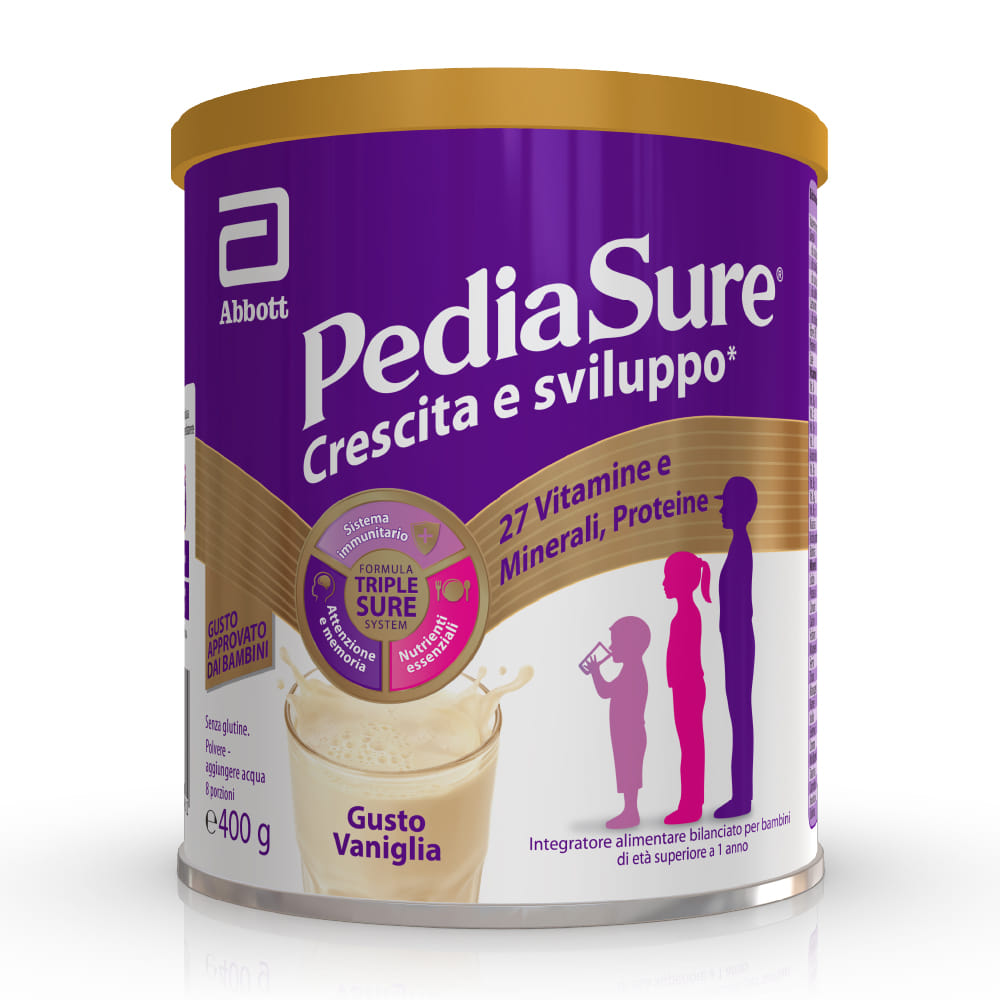 PEDIASURE-CRESCITA E SVILUPPO VANIGLIA 400 gr