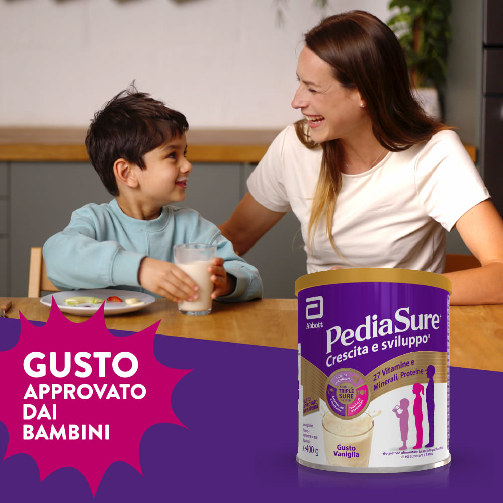 PEDIASURE-CRESCITA E SVILUPPO VANIGLIA 400 gr