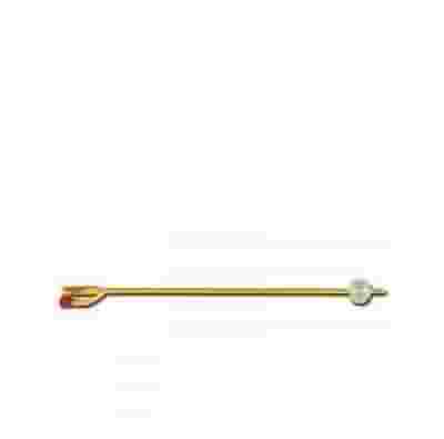 SONDA FOLEY URETRALE IN SILICONE A 2 VIE 5/15 ML CH 18