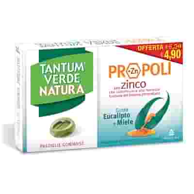 TANTUM VERDE NATURA PASTIGLIE GOMMOSE EUCALIPTO & MIELE 30 G